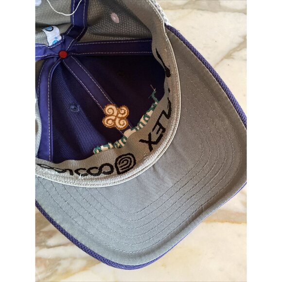 Verde River Navy Blue & White Mesh Trucker Hat Imperial Coolcore S/M - Picture 5 of 8